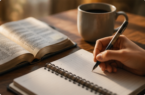 Momento devocional e crescimento espiritual